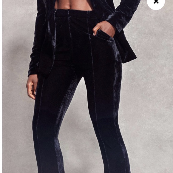 Pretty little thing velvet trousers - Picture 2 of 8